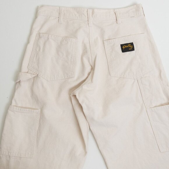 Stan Ray OG Painter Pants Straight Off White 30x30 Canvas Utility Heritage USA - Picture 8 of 13